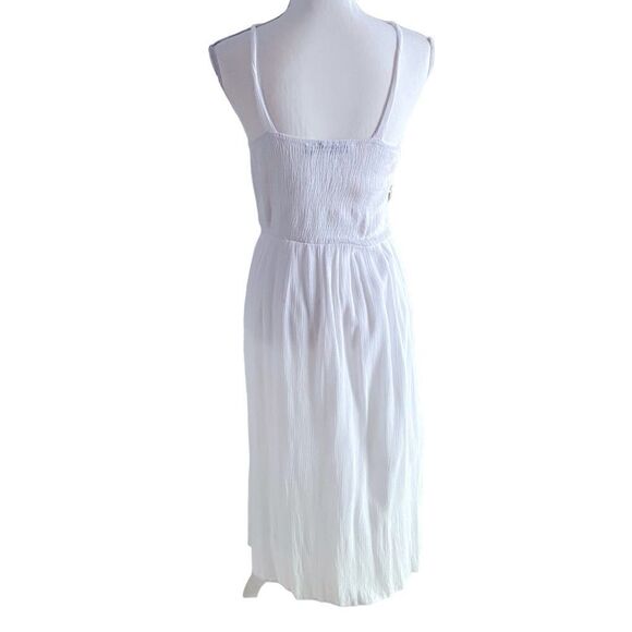 Louna White Midi Sundress Size Small - Picture 4 of 7